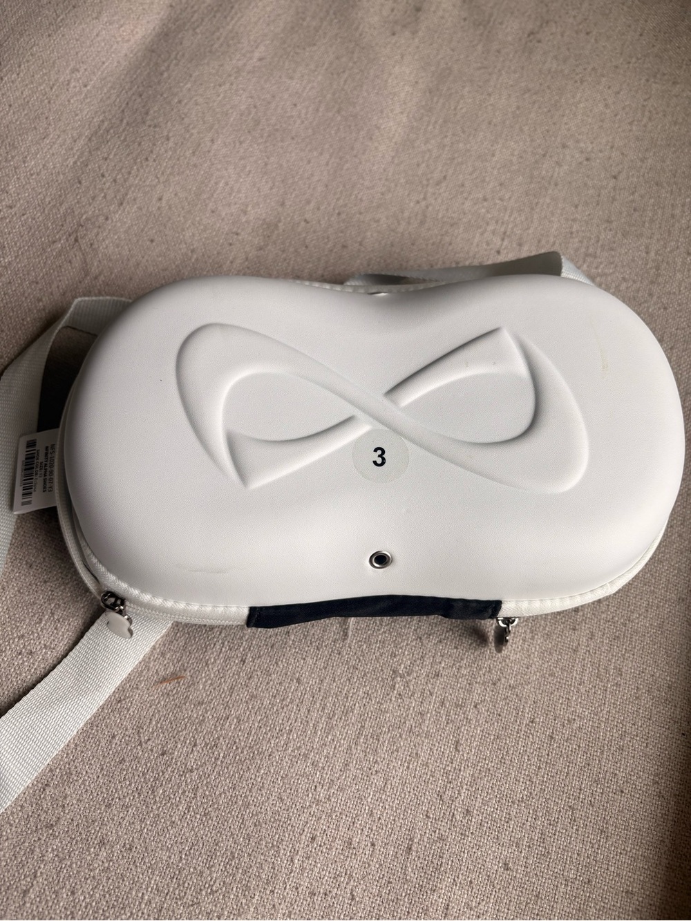NFINITY Cheer Shoes White Carrying Case